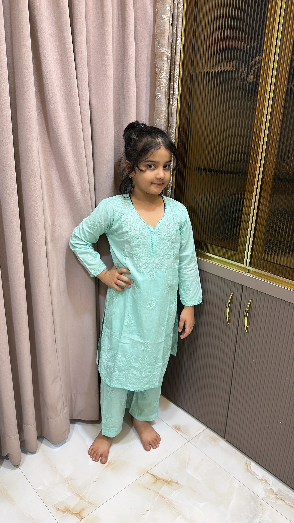 Mint Blue Kids mul mul set