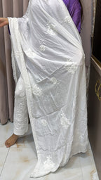 Pure muslin heavy dupatta