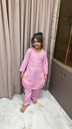 Pink Kids mul mul set