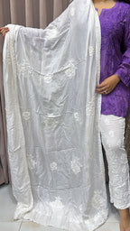 Pure muslin heavy dupatta