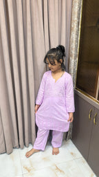 Lilac Kids mul mul set