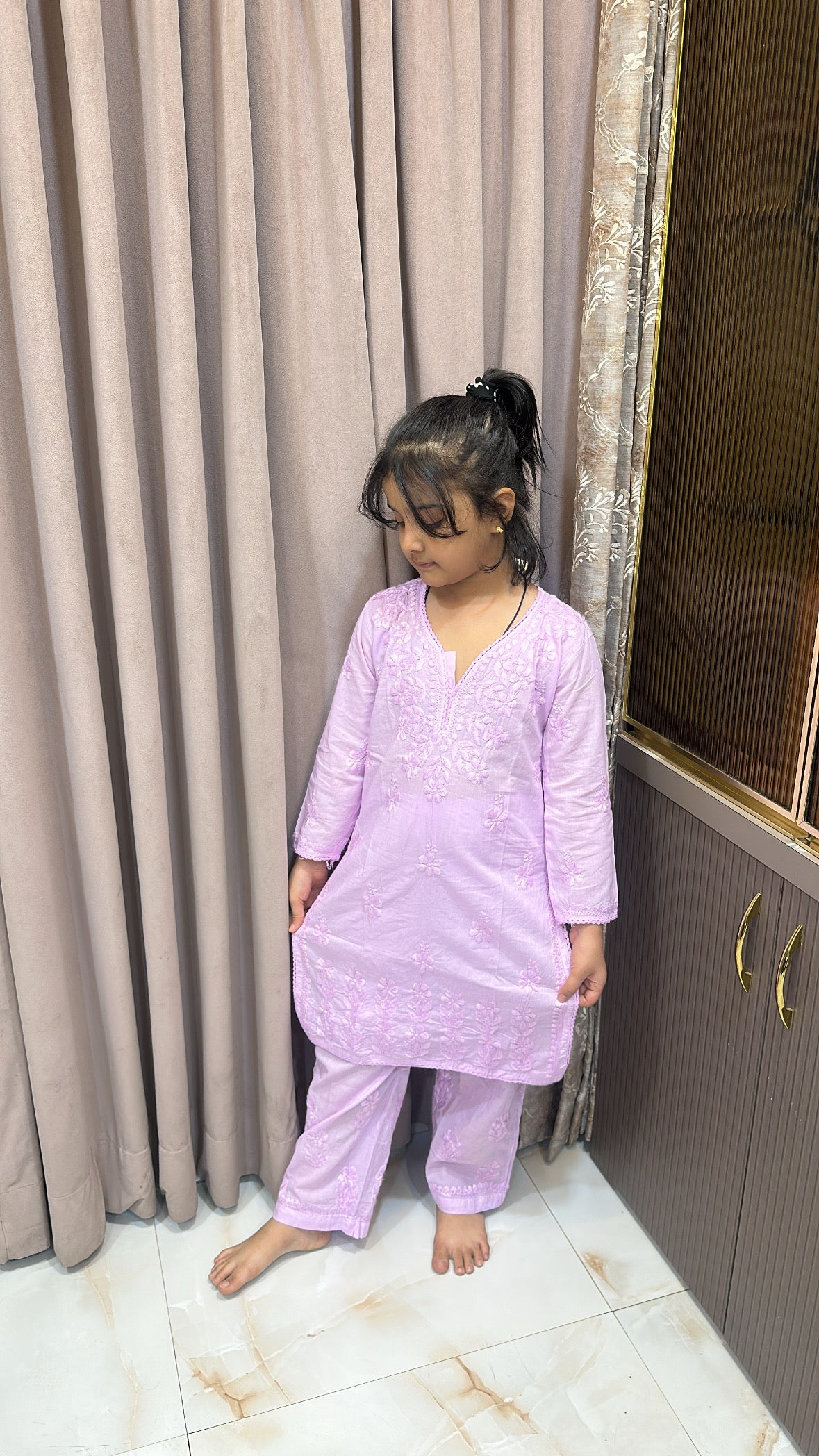 Lilac Kids mul mul set