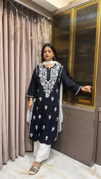 Black Basics Plus size kurti