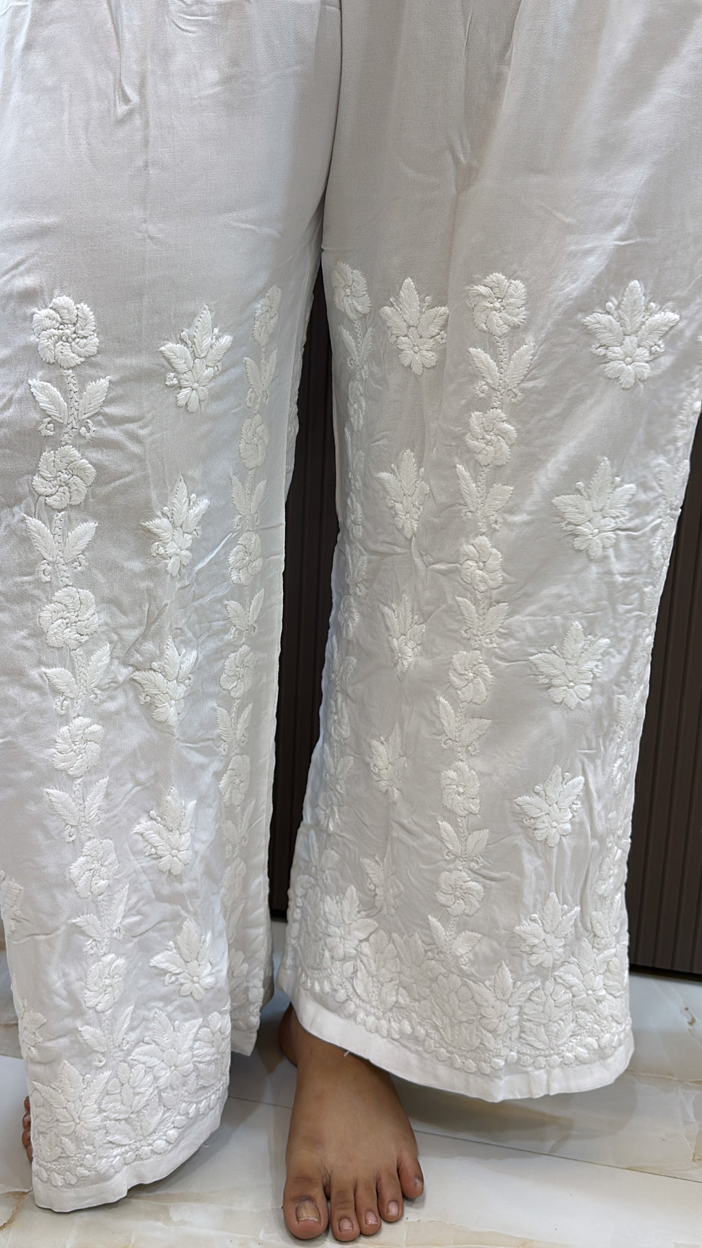 Lucknowi handwork plazo