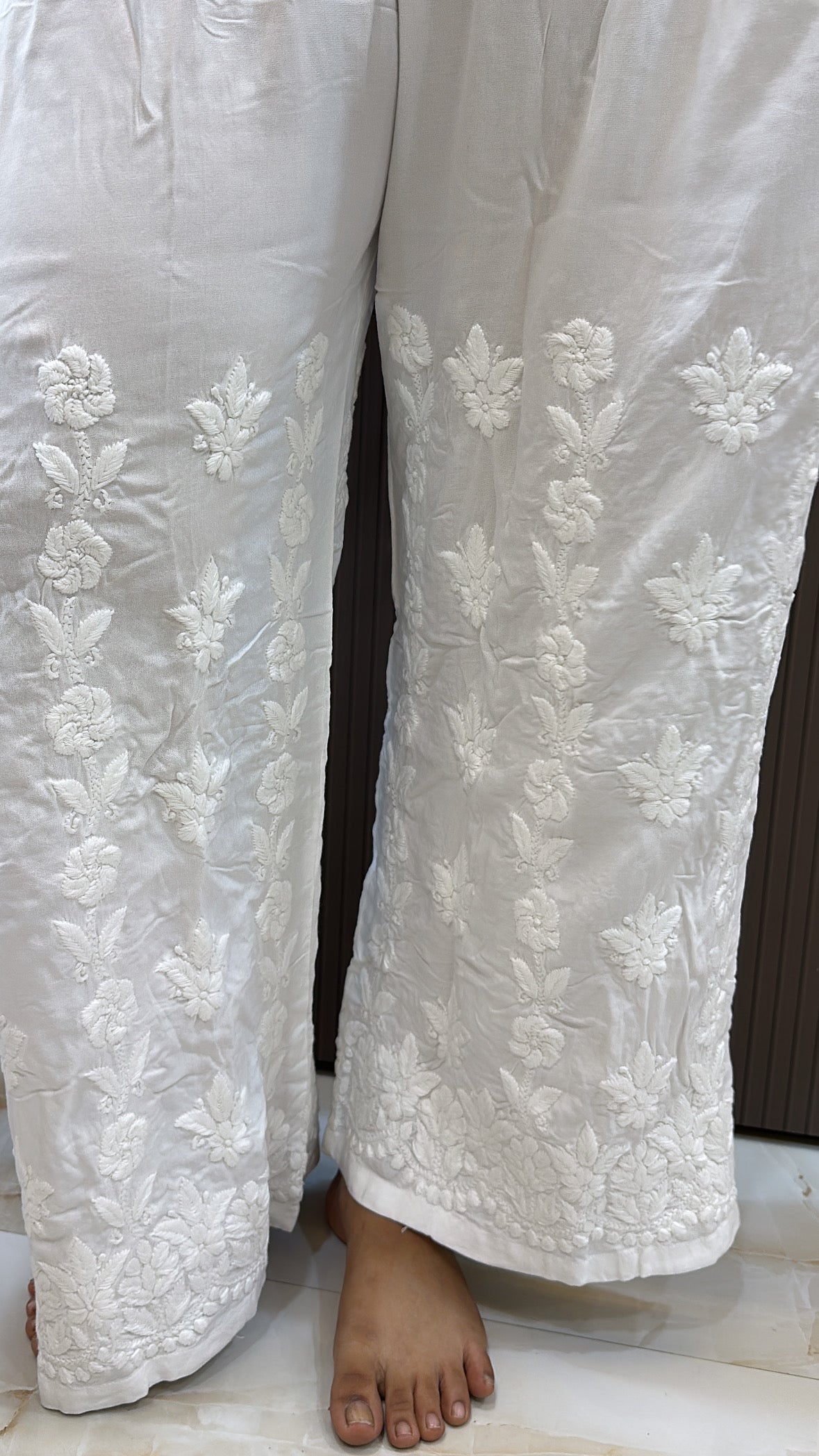 Lucknowi handwork plazo