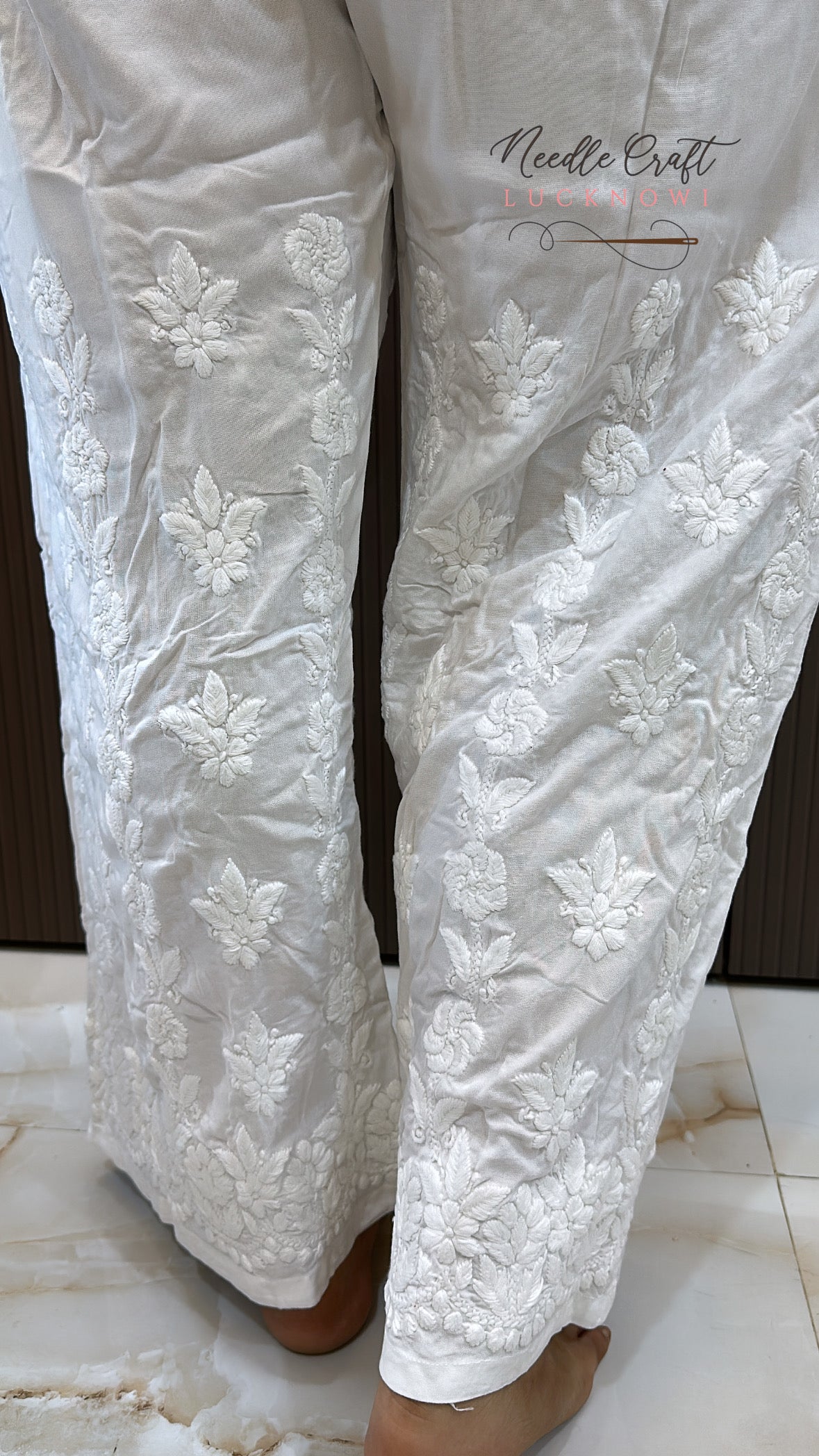 Lucknowi handwork plazo