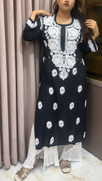 Black modal kurti