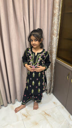 Kids Black with pink Colored Set