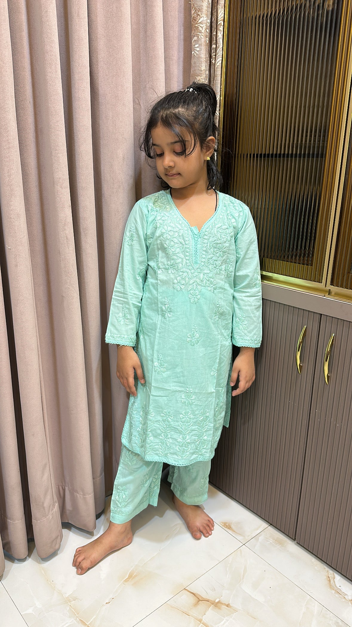 Mint Blue Kids mul mul set