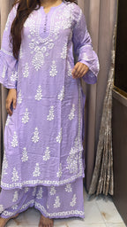 Modal bell sleeves plazo set Category set