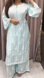 Modal bell sleeves plazo set Category set