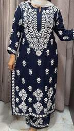 Pure modal lucknowi plazo set