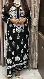 Black Heavy plazo set