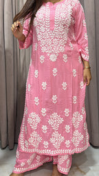 Pure modal lucknowi plazo set