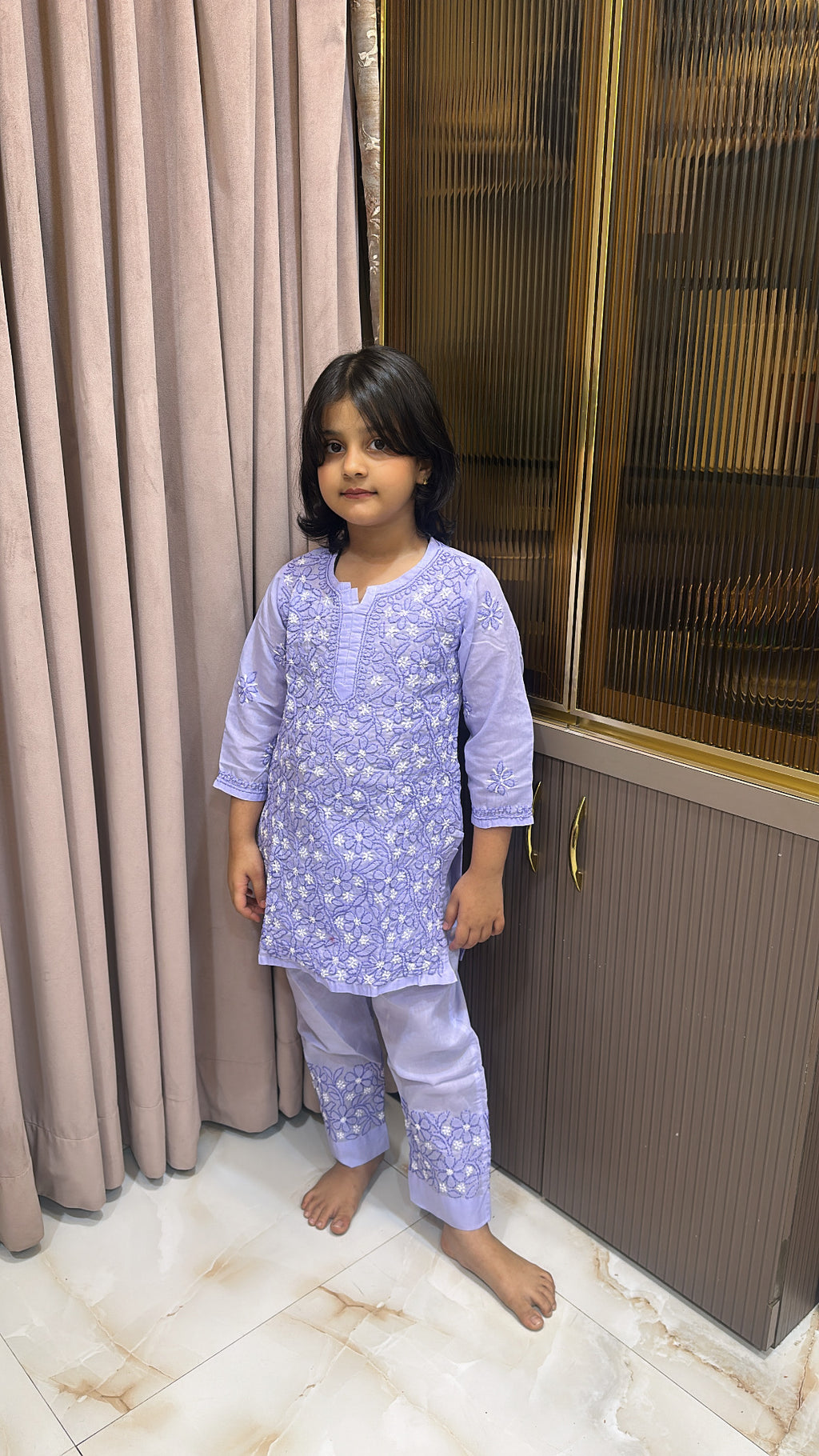 Purple kids shadow work set